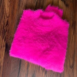 Fuzzy Pink Sweater